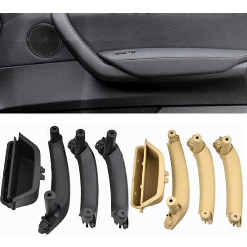 RHD LHD main driver Door inner Handle pull trim For BMW X3 X4 F25 F26 2010-2017 car Auto interior Door Panel cover replacement