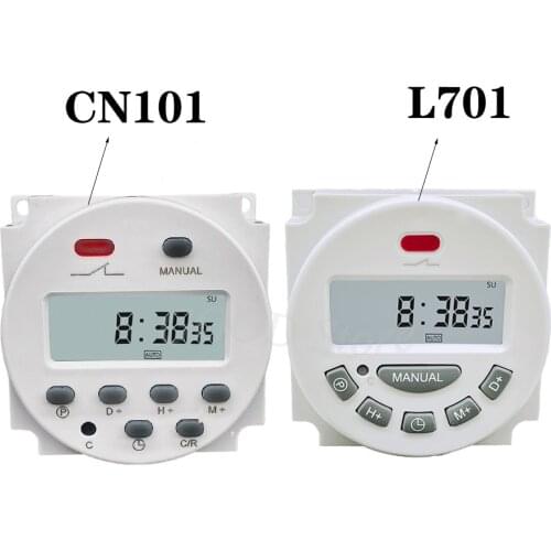 CN101A LCD time switch 12V 24V 110V 220V Time Relay Street lamp billboard power supply timer L701 best quality