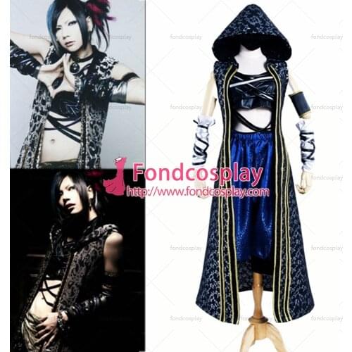 Venitas-nega J-rock Outfit Jacket Coat Gothic Punk Cosplay Costume Tailor-made[G889]
