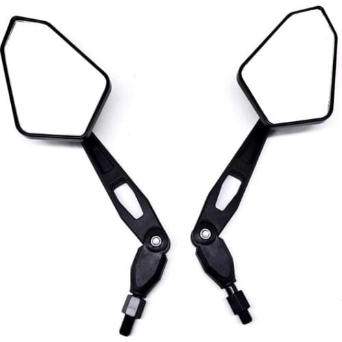 Motorcycle Mirror End Mirrors For Yamaha Suzuki Ducati Kawasaki BMW Buell KTM Dual Sport Dirt Bikes ATV 10 mm positive universal