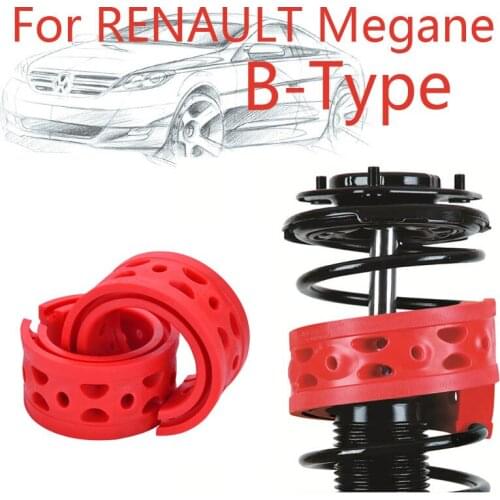 Jinke 1pair Front Shock SEBS Size-B Bumper Power Cushion Absorber Spring Buffer For Renault Megane