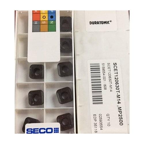 100PCS CARBIDE INSERT SCET120630T-M14 MP2500