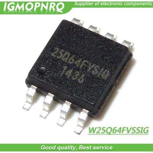 100pcs W25Q64FVSSIG W25Q64FVSIG 25Q64FVSSIG 25Q64FVSIG 25Q64FVS1G W25Q64 25Q64 SOP8 new original