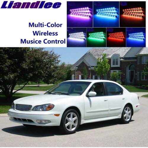 Liandlee Car Neon Color-Changing Light of Atmibient Inside Footwell Light For Infiniti I30 I35 A32 A33