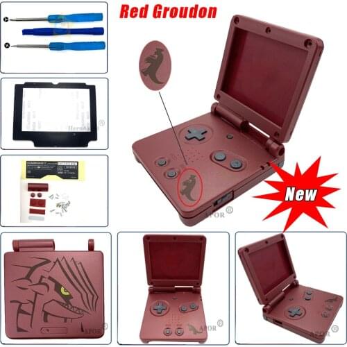 Newest Design For GameBoy Advance SP Limited Edition Housing Shell Cover For GBA SP Full Housing Case Replacement Parts + Tools