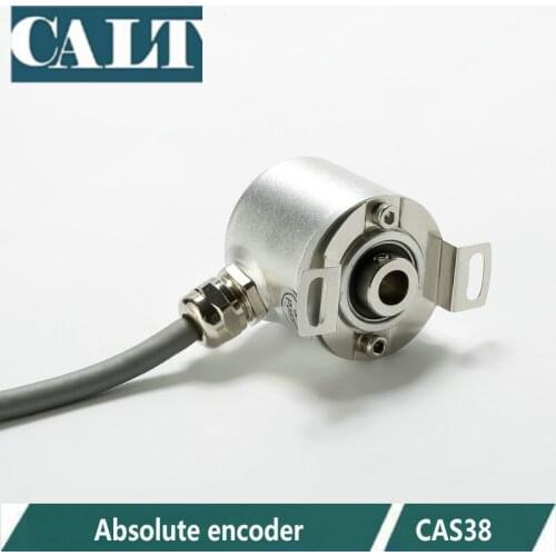 CAS38 Modbus RTU 8192 high resolution 6mm / 8mm blind hollow shaft Absolute Rotary Encoder