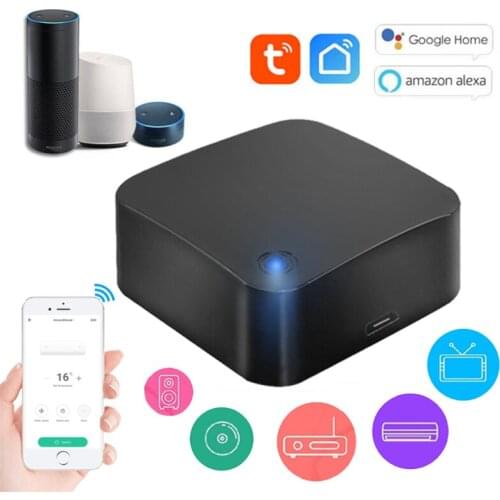 5/3/2/1pc Tuya Wi-Fi Smart IR Remote Controller Smart Home Compatible With Alexa Google Assistant IFTTT Smart Life App