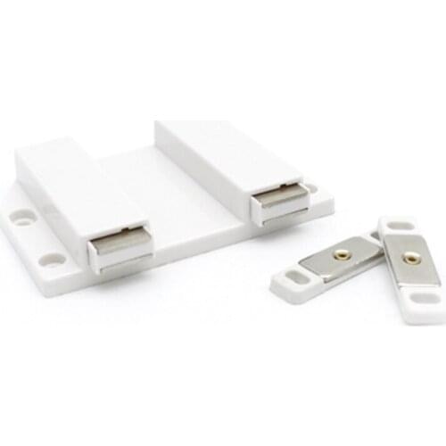 Magnetic Press Rebound Device Plastic Touch Latches for Cabinet Cupboard Drawer SCIE999
