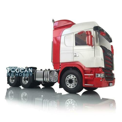 LESU 1/14 RC Sca 6*6 Metal Chassis Motor Painted Hercul 802B Cabin Model THZH0593-SMT2