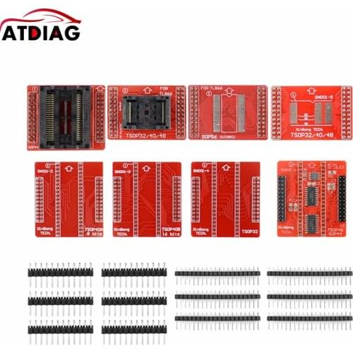 NEW original Adapters MiniPro TL866 Programmer TSOP32 TSOP40 TSOP48 SOP44 SOP56 Sockets TL866A TL866CS TL866II PLUS