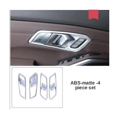 Fit for BMW 2020 new 3 series G28 carbon fiber interior door bowl handle decorative frame special decorative sticker