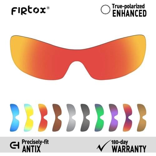 Firtox True UV400 Polarized Lenses Replacement for-Oakley Antix Sunglasses (Compatiable Lens Only) - Multiple Colors