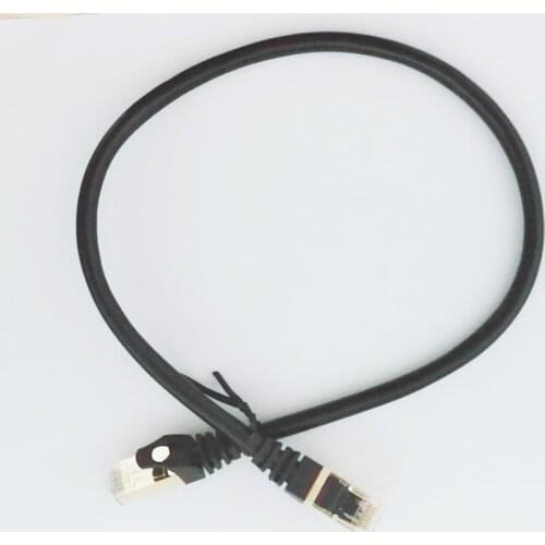 Storage Clearace High Speed CAT7 SSTP Round Lan Cable1.65FT Ethernet Cables Network Wire RJ45 Patch Cord Lan Cable Made In China