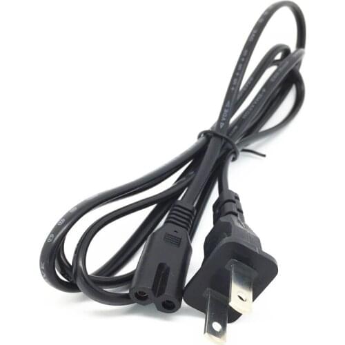 US /EU Plug 2-Prong AC Power Cord Cable Lead FOR Panasonic Battery Charger DE-A40/a DE-A40/b/a/c/d DE-A42/a DE-A42/b/a/c/d