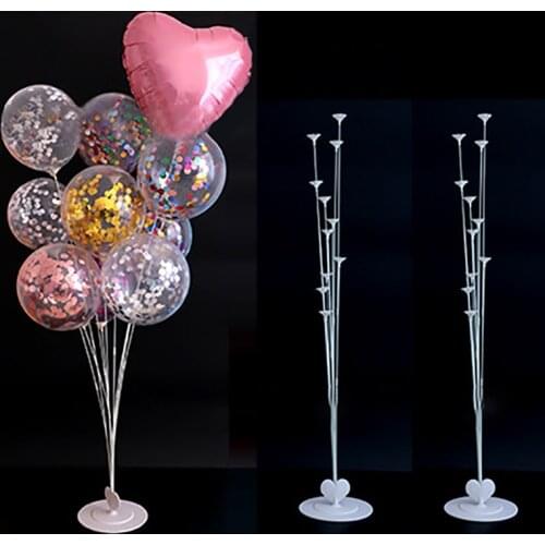 1 Set Balloon Stand Balloon Stick Holder Ballon Column Base Baby Shower Birthday Party Wedding Xmas Decoration Supplies