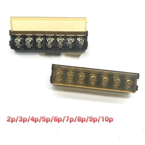 10pcs/lot Free shipping HB-9500 lid Barrier Terminal 9.5MM high current connectors Barrier Blocks 2p/3p/4p/5p/6p/7p/8p/9p/10p