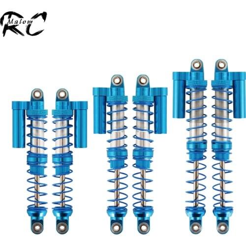 90mm 100mm 110mm Dual Spring Oil Adjustable Metal Shock Absorber for 1/10 RC Crawler Traxxas TRX-4 TRX6 Axial SCX10 WRAITH RR10