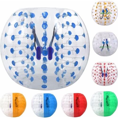 Free shipping! Factory price ! Cheap 1m Zorb Ball,Human Bubble Football Suit,Inflatable Bumper Ball For Kids