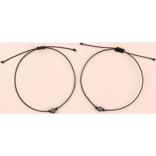 Bracelet Magnetic Girlfriend Couple Summer Adjustable Gallstone Bracelet Female Cute Ins to Send Boyfriend Net Red Bracelet