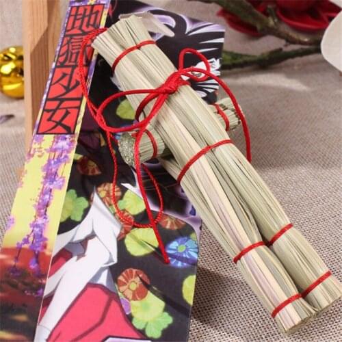 Anime Hell Girl Jigoku Shoujo Straw Doll Scarecrow Keyring Enma Ai Keychain Jewelry Cosplay Costume Accessories Halloween Gifts