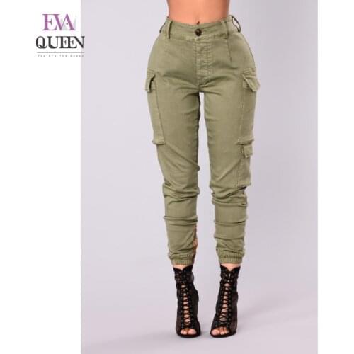 Evaqueen Women's High Waist Pants