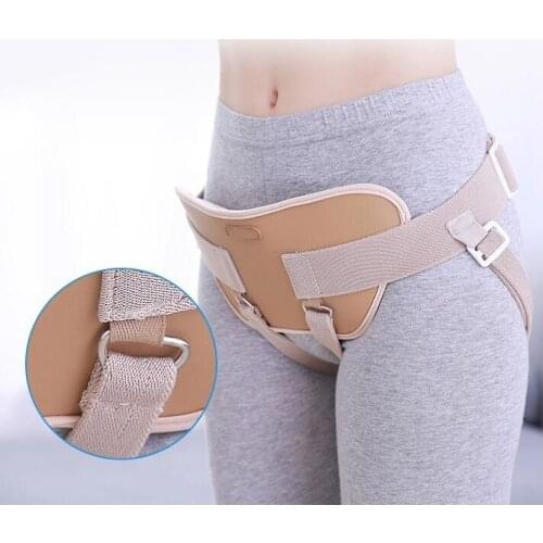 Hernia with an old inguinal hernia bag for adult middle-aged and elderly males