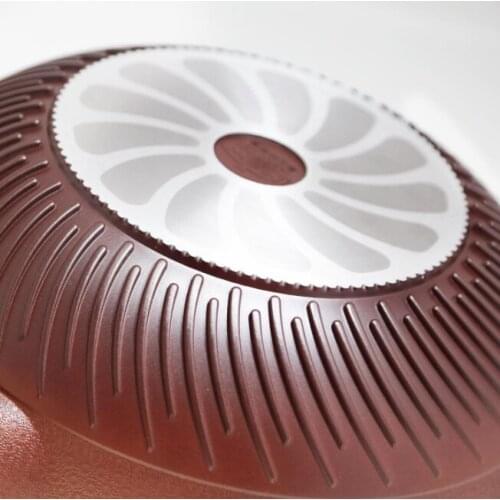 Maifan Stone Cookware Three-Piece Set Maifan Stone Cookware Non-stick Pan 32cm Less Fume Induction Cooker Wok Non-stick 2p