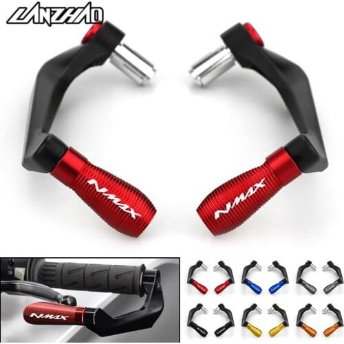 NMAX Motorcycle Lever Guards Falling Protector CNC Aluminum Accessories Pair for Yamaha N-MAX 125 155 2017 2018 2019 2020 2021