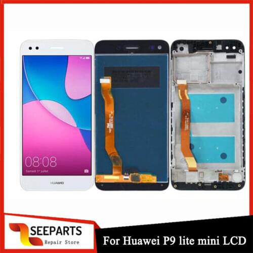 NEW For Huawei P9 lite mini LCD DIsplay Touch Screen Digitizer Assembly SLA-L22 LCD Replacement For HUAWEI Y6 Pro 2017 LCD