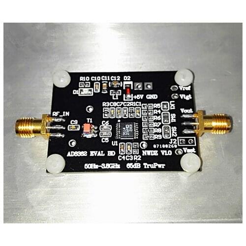 NEW 1PC AD8362 Module 50Hz~3.8GHz RMS Detector 65dB Linear dB Output Official Line
