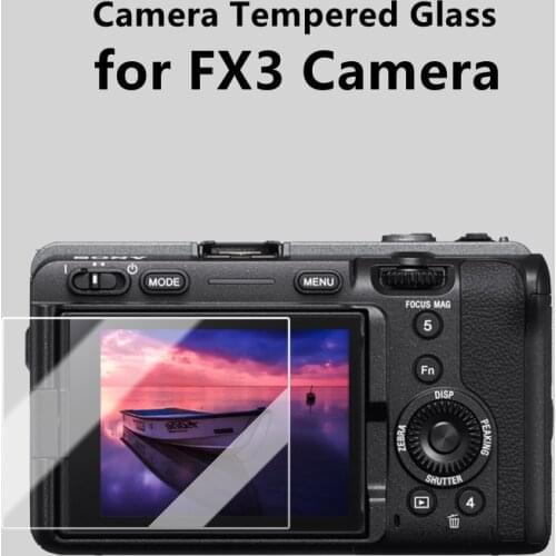 FX 3 Camera Original 9H Camera Tempered Glass LCD Screen Protector for Sony FX3 Camera Anti-Scratch Protective Film