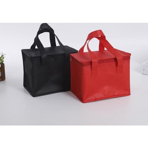 Portable Folding Lunch Cooler Bag Insulation Picnic Ice Food Thermal Bag Pack Delivery Bag Food F5I7