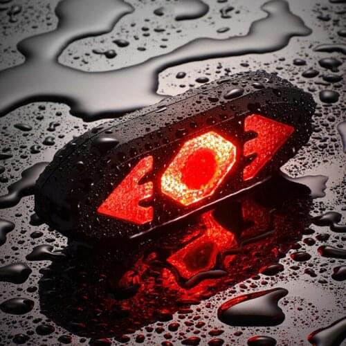 2021 New Stytle Bike Turn Signals Remote Bicycle Direction Indicator USB Rechargeable MTB LED Rear Light Cycling Taillight