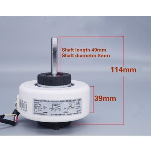 Applicable to Gree air-conditioning indoor plastic sealing motor FN20J-PG fan motor YYR20-4A8-PG 20w