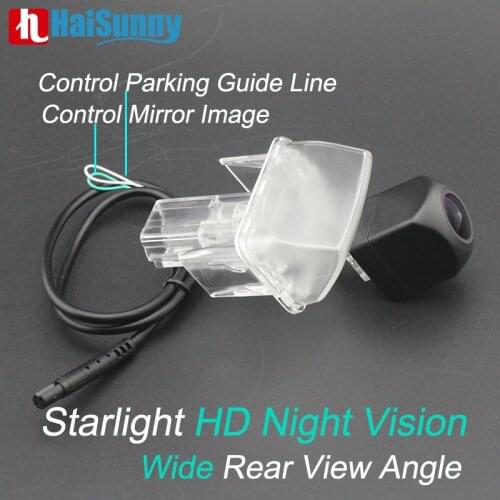 Backup Rear View Camera For Toyota Auris Camry Corolla Altis Vios Levin Yari L Sedan XP HD Night Vision Fisheye lens Car Reverse