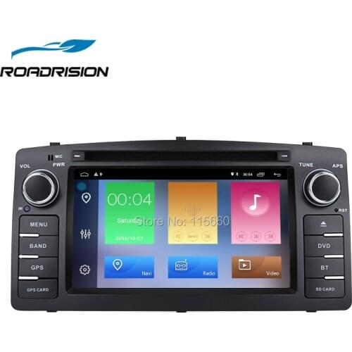 RoadRision 2 Din Android 8.1 Car DVD GPS Navigation For Toyota Corolla E120/BYD F3 with WIFI Bluetooth Auto Radio Multimedia