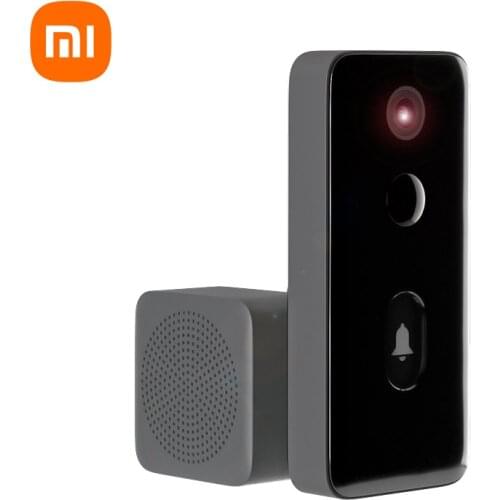 Xiaomi Video Doorbell 2 MJML02-FJ AI Smart Doorman Human Detect 3Day Cloud Storage Voice Change 2Way Talk Night Vision DND