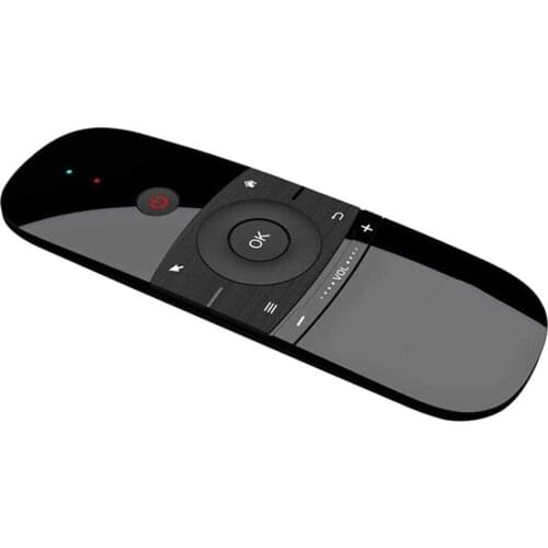 Air Remote W1 2.4G Air Mouse Wireless Keyboard Infrared Remote Learning 6-Axis Motion Sense Remote for Android TV BOX