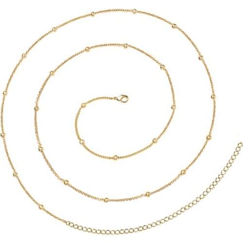 Stainless Steel Beach Bikini Waist Chain Belly Body Chain For Women New Fashion Minimalist Sexy Body Jewelry