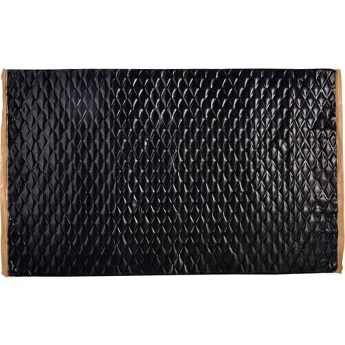 Car Sound Insulation Board Soft Car Sound Mat Proofing Deadener Heat Noise Insulation Deadening Mat 15.55X9.84X0.08inch