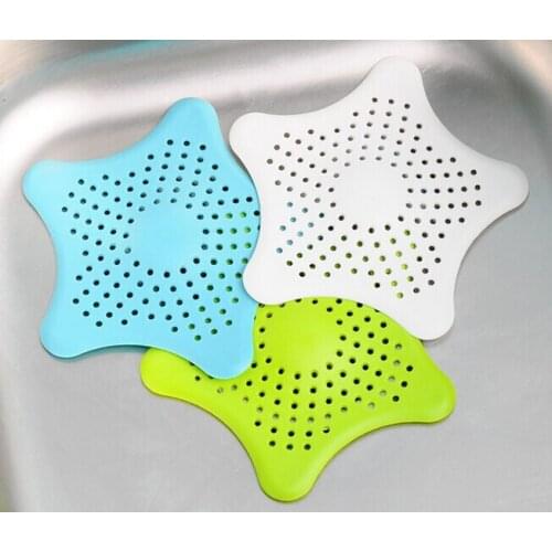 1Pc Silicone Sink Drain Filter Bathtub Hair Catcher Stopper Trapper Drain Hole Filter Strainer for Bathroom Kitchen Toliet