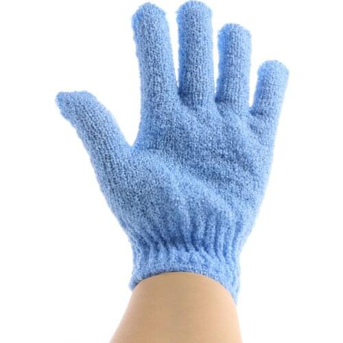 1Pc Bath Glove Exfoliating Wash Skin Spa Massage Shower Scrub Scrubber