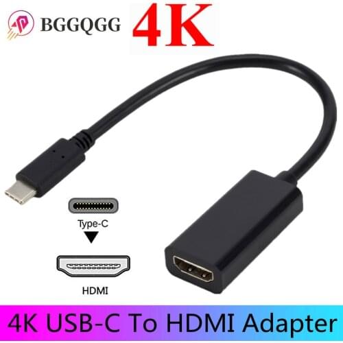 BGGQGG USB C To HDMI Adapter Type C To 4k HDMI Digital AV Adapter Compatible for MacBook Chromebook Pixel Projector Samsung S8S9
