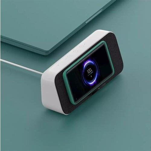Xiaomi 30W Bluetooth Speaker 5.0 Wireless Charge For Mi 10 S20 iPhone 11 BT 5.0 Play Music with Fast Charging NFC support Mi AI