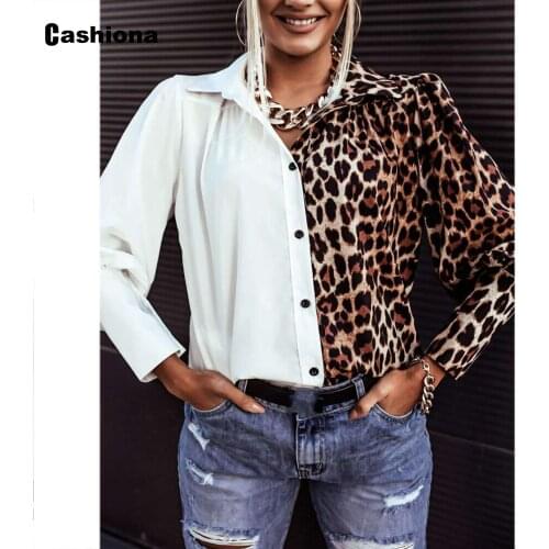 Cashiona Leopard Blouses