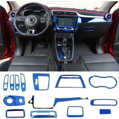 For MG ZS window button switch cover air outlet car center console frame gear shift panel glove storage box lock switch trim