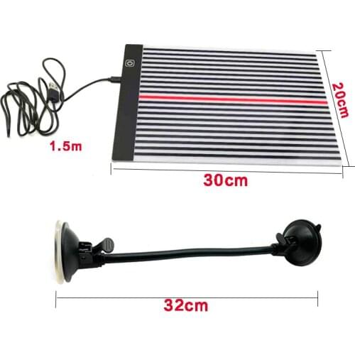 Paintless Dent Fix Tools Car LED Stripe Line Board Light Find Dent Reflector Dent Removal Repair Tool Lamp with Adjustment Holde