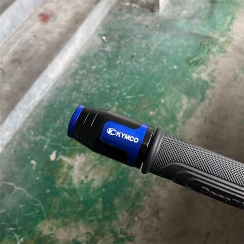 Motorcycle CNC Handlebar Grips Handle Bar Ends plug For KYMCO Downtown 125 200 250 300/i 350i k-xct 300 Xciting 250 300 400