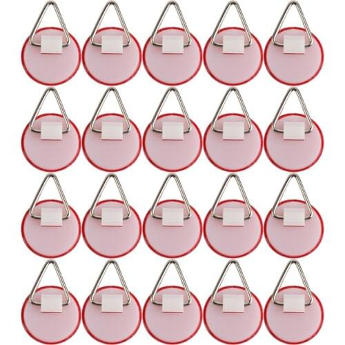 20pcs Invisible Adhesive Plate Hanger Set Vertical Plate Holders for The Wall Dish Hook Portable Self-Adhesive Wall Plate Holder