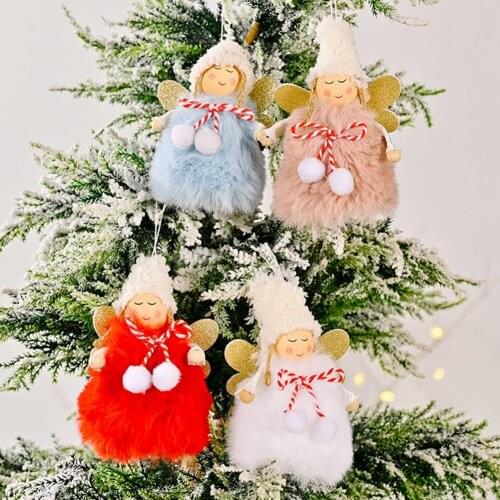 Angel Pendant Hanging Decorative Christmas Ornaments Christmas Hanging 2022 New Year Merry Christmas Decor Wholesale